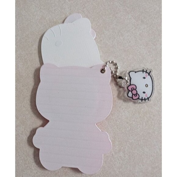 Hello Kitty Red Glitter Compact Makeup Mirror with Keychain - Picture 5 of 5